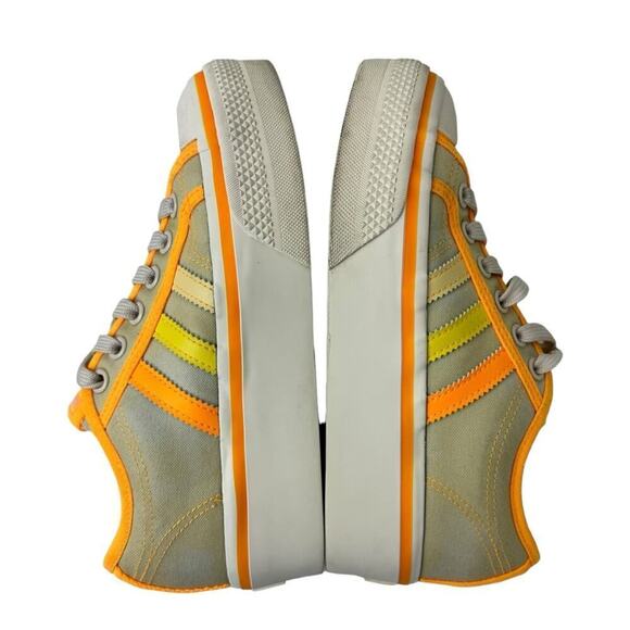 Adidas Nizza Platform Parley Women Shoe Yellow Tint Orange Sneaker Trainer SZ 5 - Picture 9 of 16
